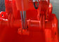 طويل الوصول حفارة انتزاع مرفق تخصيص اللون الأحمر كبير اسطوانة دائمة