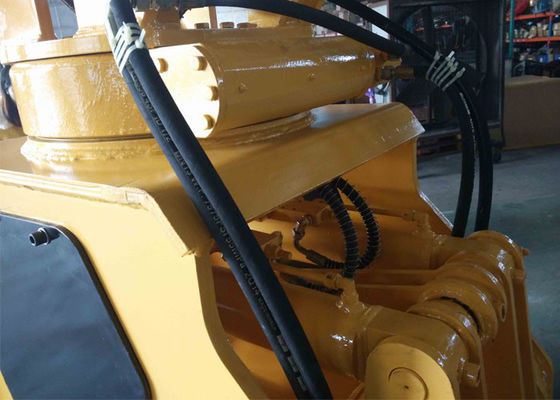 excavator rotating rock grapple